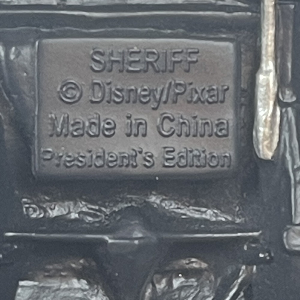 Grolier Disney Early Moments Cars Christmas Ornament Sheriff President's Edition - Picture 7 of 9